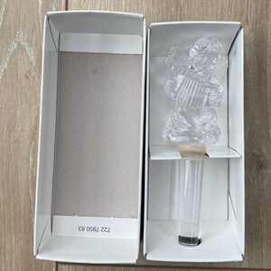 Vintage Glass Angel Bottle Stopper